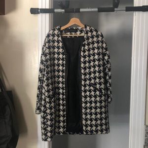 Zara Jackets & Coats - Zara houndstooth Coat Zara Jackets & Coats - Zara houndstooth Coat